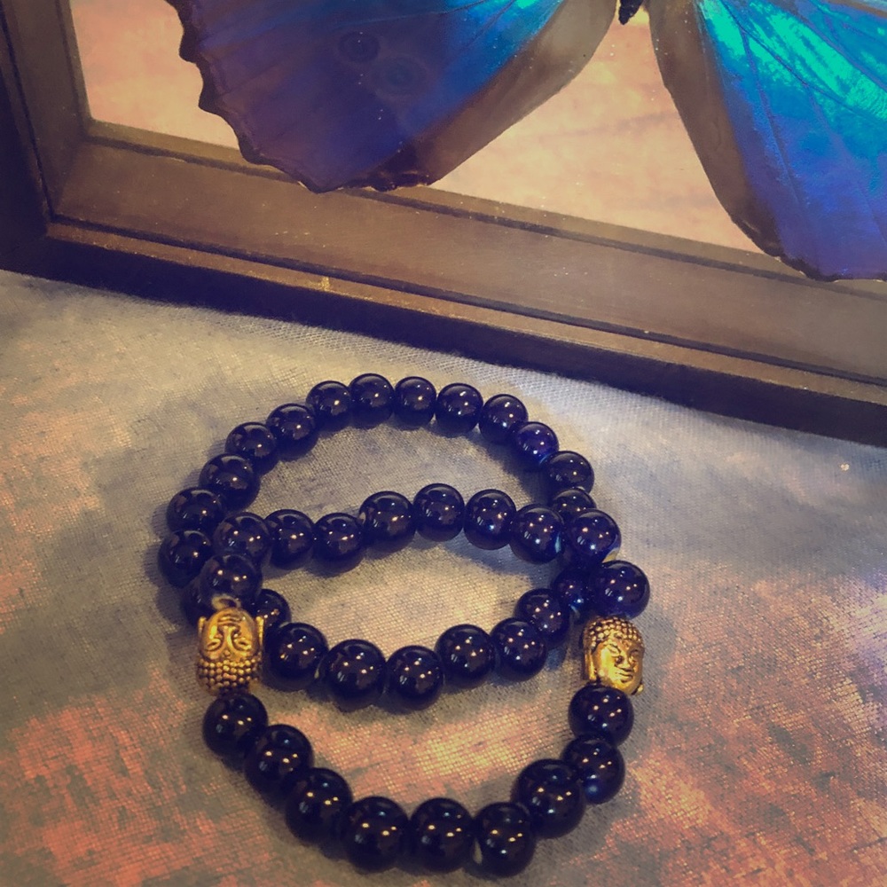 Deep Buddha Bracelet Set